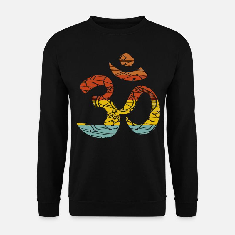 Savasana om mantra - Unisex Sweatshirt - black
