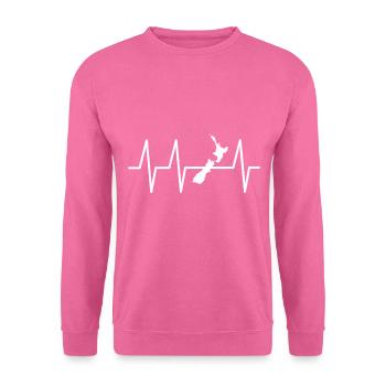 Nouvelle-Zélande! - Sweat-shirt Unisexe - rose - Devant