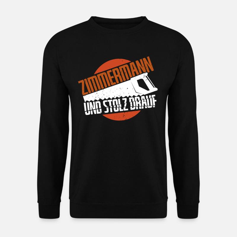 Zimmermann Stolz - Unisex Pullover - Schwarz