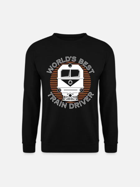 Train driver - Unisex Sweatshirt - black