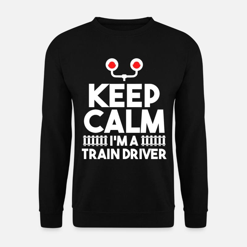 Train driver - Unisex Sweatshirt - black