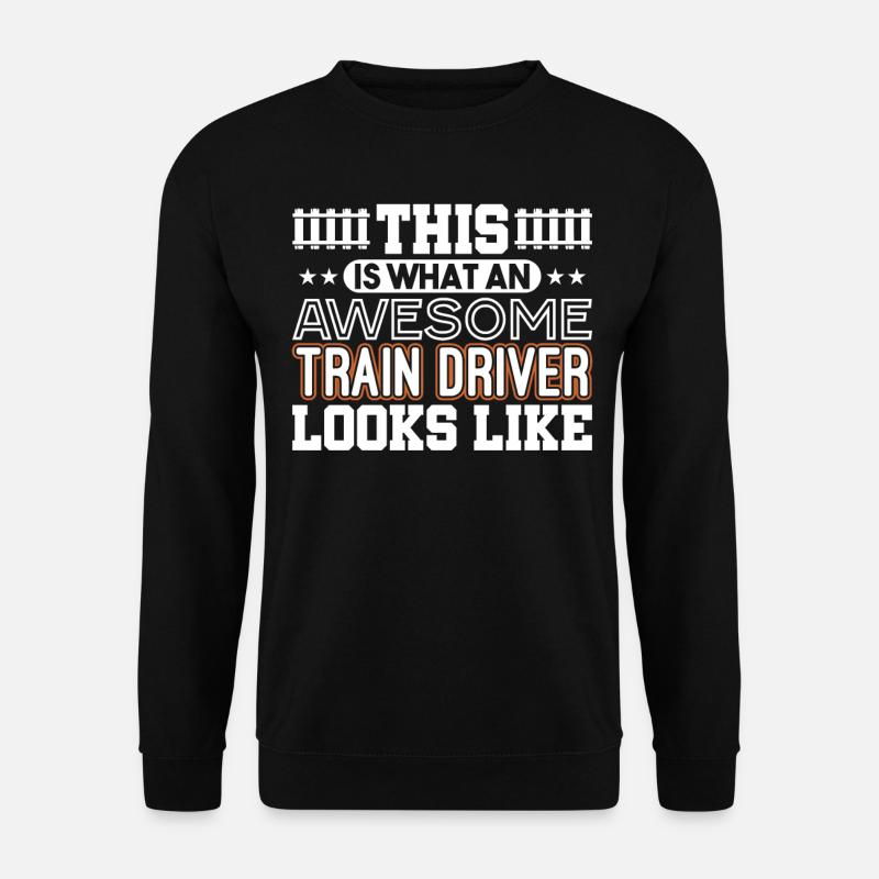 Train driver - Unisex Sweatshirt - black