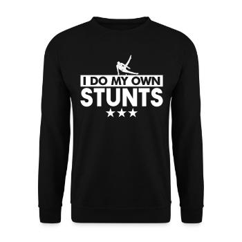 Gymnastique Gymnastique Artistique Gymnastique - Sweat-shirt Unisexe - noir - Devant - Alina (178cm) & Michal (187cm)