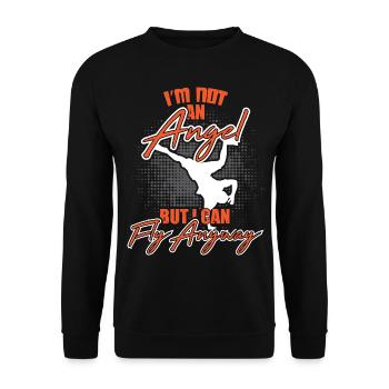 Breakdance Kinder - Breakdance - Unisex Pullover - Schwarz - Vorne - Alina (178cm) & Michal (187cm)