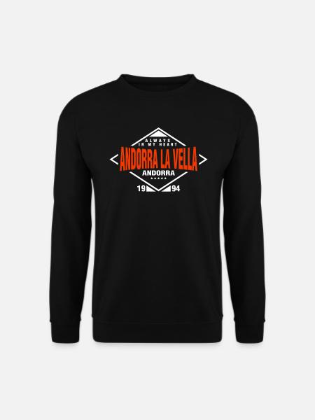 Andorra - Always In My Heart - Unisex Sweatshirt - black