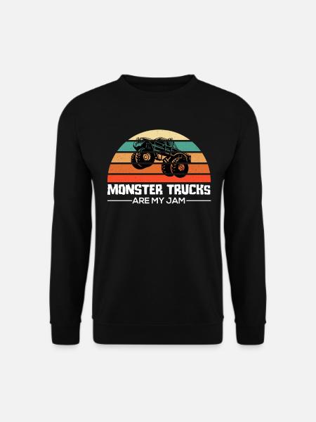 Monstertruck Monstertruck Kinder - Unisex Pullover - Schwarz