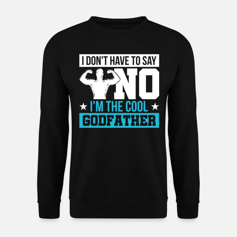 Parrain parrain baptême parrain - Sweat-shirt Unisexe - noir