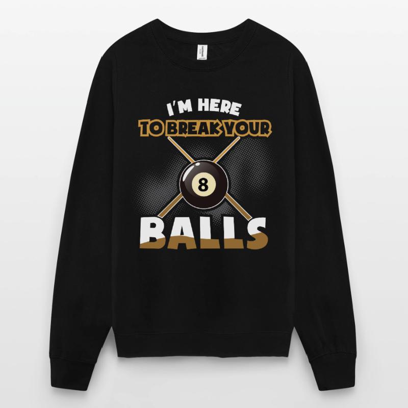 Billard Queue - Billard Unisex Pullover