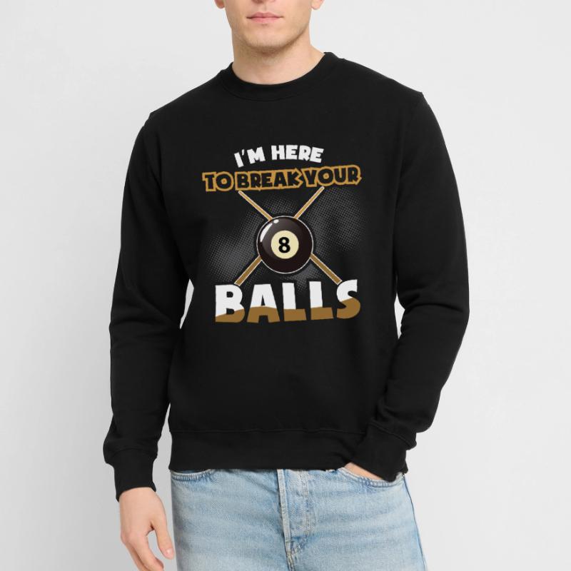 Billard Queue - Billard Unisex Pullover