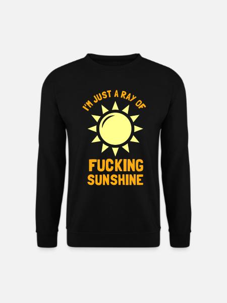 Sarcastic Sunbeam Gift - Unisex Sweatshirt - black