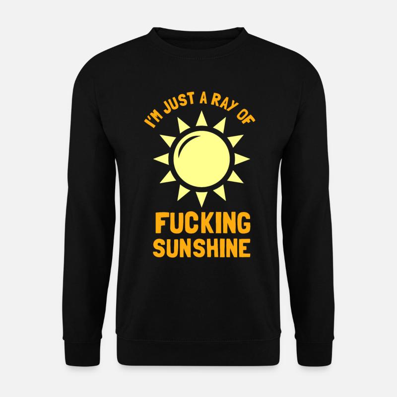 Sarcastic Sunbeam Gift - Unisex Sweatshirt - black