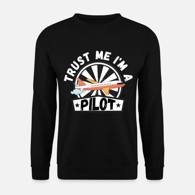 pilot - Unisex Sweatshirt - black
