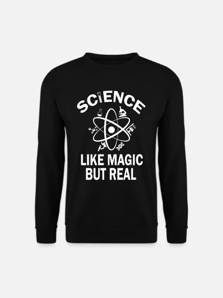 Wissenschaftler Geschenk - Unisex Pullover - Schwarz