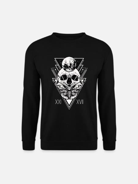 Occult Witchcraft | Sacred Geometry - Unisex Pullover - Schwarz