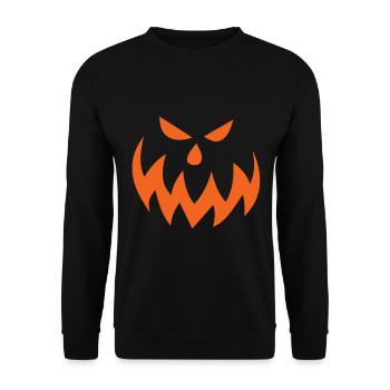 Halloween kids - Unisex Sweatshirt - black - Front - Alina (178cm) & Michal (187cm)