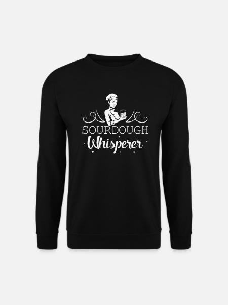 Sauerteig Backen Bäcker Geselle Bäckerei Brot - Unisex Pullover - Schwarz