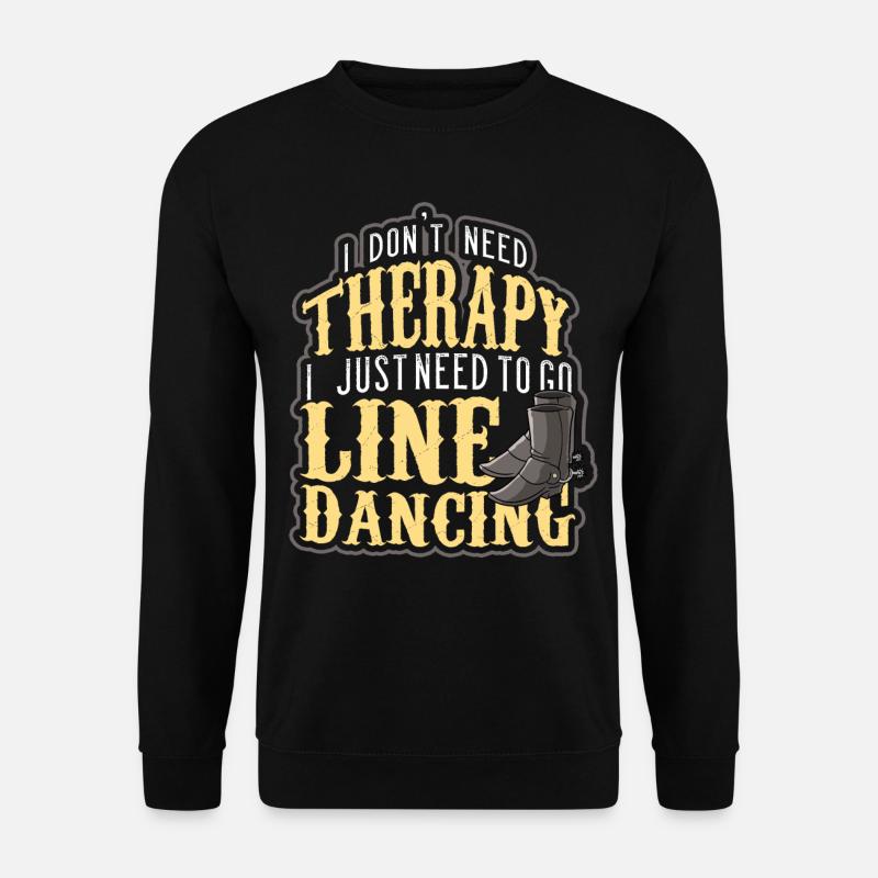 Linedance - Unisex Pullover - Schwarz