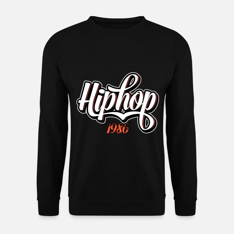 Hip Hop Kleidung - Unisex Pullover - Schwarz