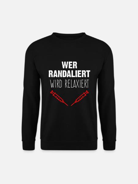 Krankenschwester Pflege Pflegepersonal - Unisex Pullover - Schwarz