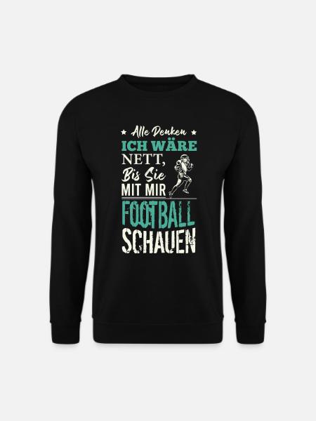 American Football Shirt | American Football - Unisex Pullover - Schwarz
