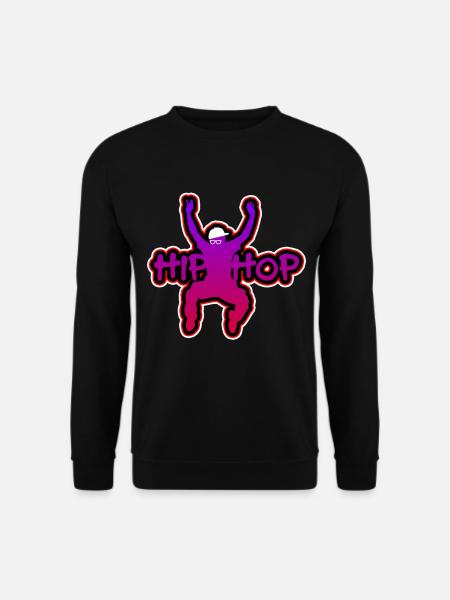 Hip Hop Hip Hop Clothing Hip Hop Party - Unisex Sweatshirt - black