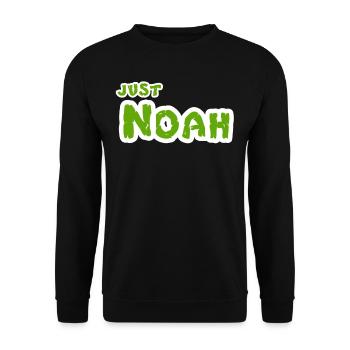 Nom de Noé - Sweat-shirt Unisexe - noir - Devant - Alina (178cm) & Michal (187cm)