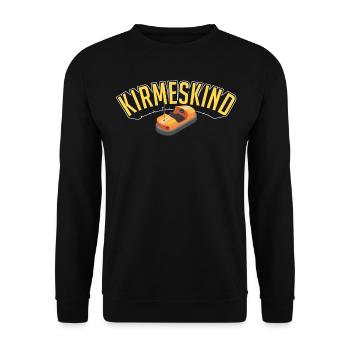 Rummel Kirmes roller coaster bumper cars gift - Unisex Sweatshirt - black - Front - Alina (178cm) & Michal (187cm)
