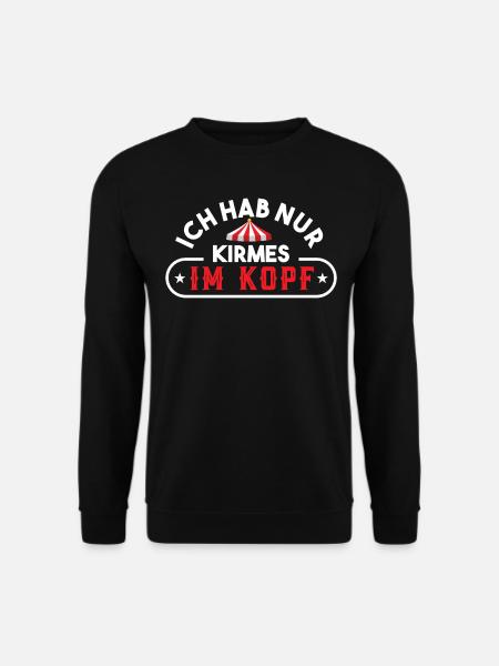 Schausteller Kirmes Rummel Achterbahn Geschenk - Unisex Pullover - Schwarz