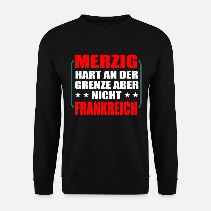 Merzig Saarland Saarländer - Unisex Pullover - Schwarz