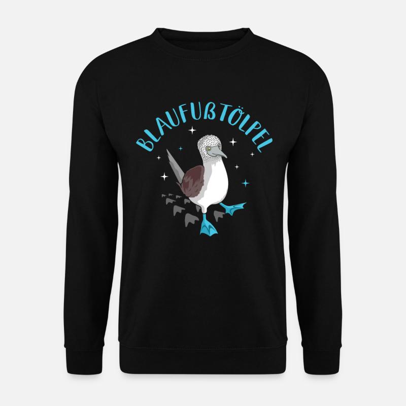 Blaufußtölpel - Unisex Pullover - Schwarz
