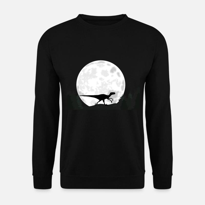 Dinosaur Velociraptor - Unisex Sweatshirt - black
