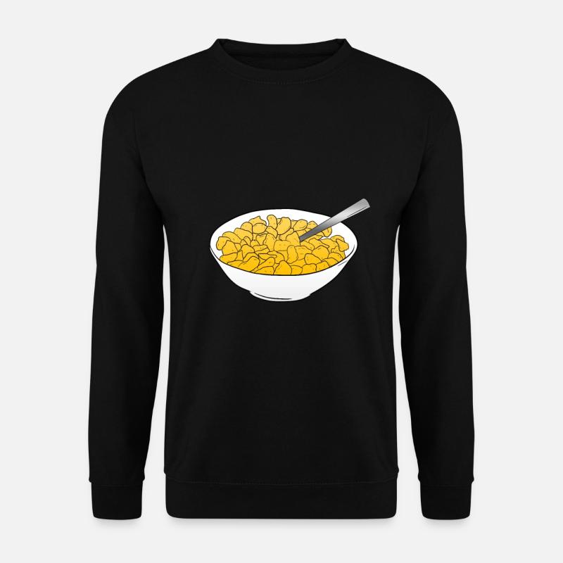 cornflakes - Unisex Sweatshirt - black