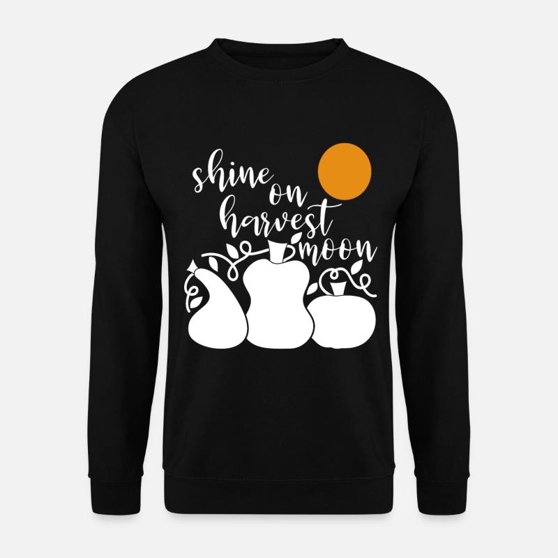 Shine on harvest moon - Unisex Sweatshirt - black