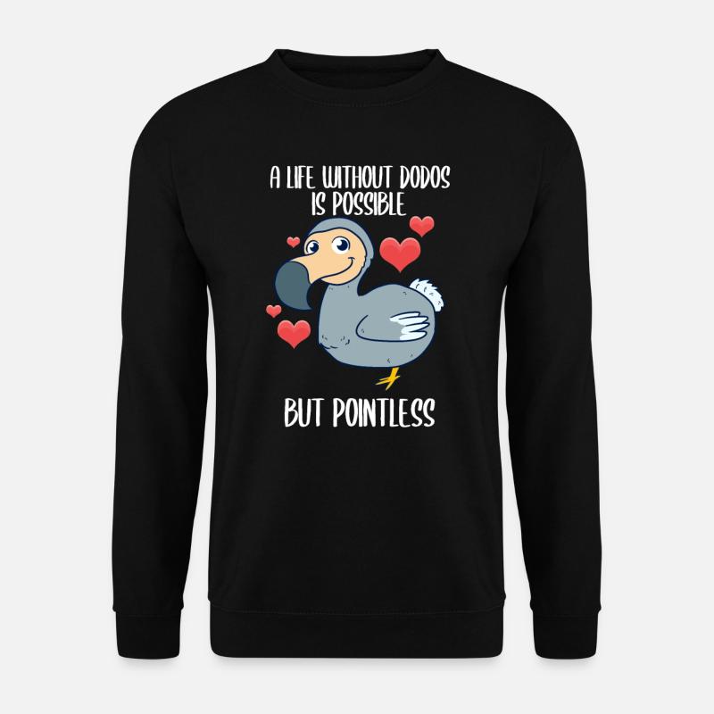 Dodo Flightless bird - Unisex Sweatshirt - black