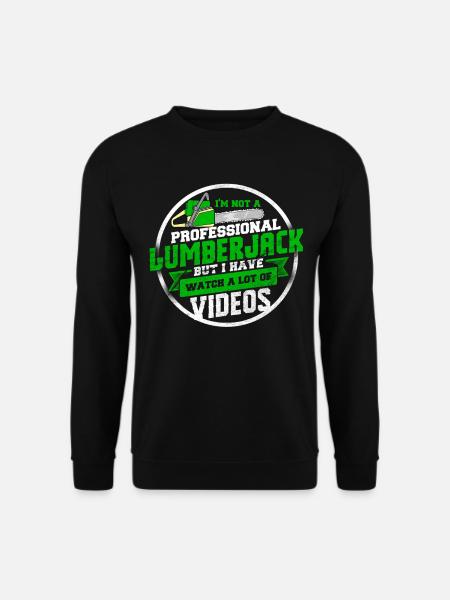 Holzfäller - Unisex Pullover - Schwarz