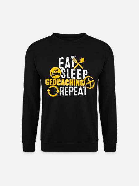 Geocache - Unisex Sweatshirt - black