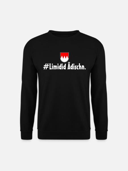 Limidid Ädischn Franke Fränkisch Franken Wappen Lu - Unisex Pullover - Schwarz
