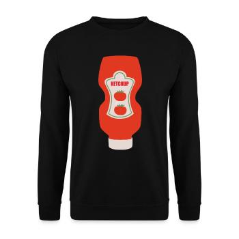 Ketchup - Unisex Pullover - Schwarz - Vorne - Alina (178cm) & Michal (187cm)