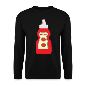 Ketchup - Unisex Pullover - Schwarz - Vorne - Alina (178cm) & Michal (187cm)