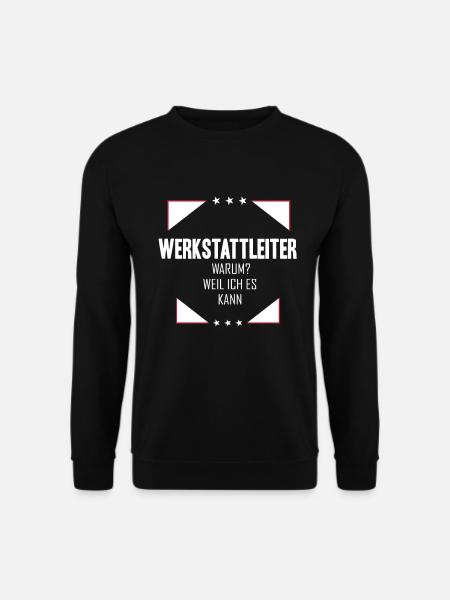 Werkstattleiter - Unisex Pullover - Schwarz