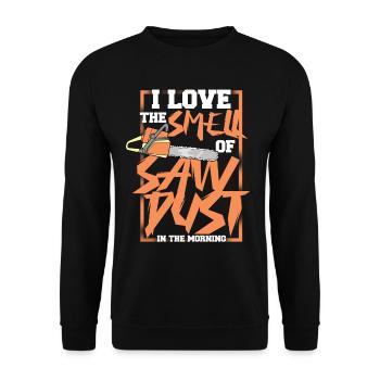 lumberjack - Unisex Sweatshirt - black - Front - Alina (178cm) & Michal (187cm)