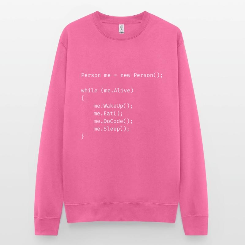 C ++ Programmer - C Code Love Java Computer Science Unisex Sweatshirt