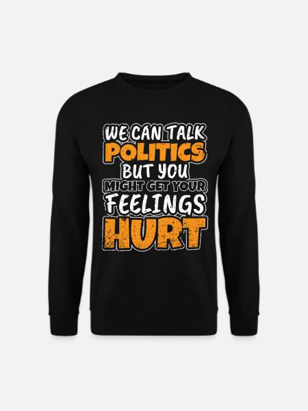 politics - Unisex Sweatshirt - black