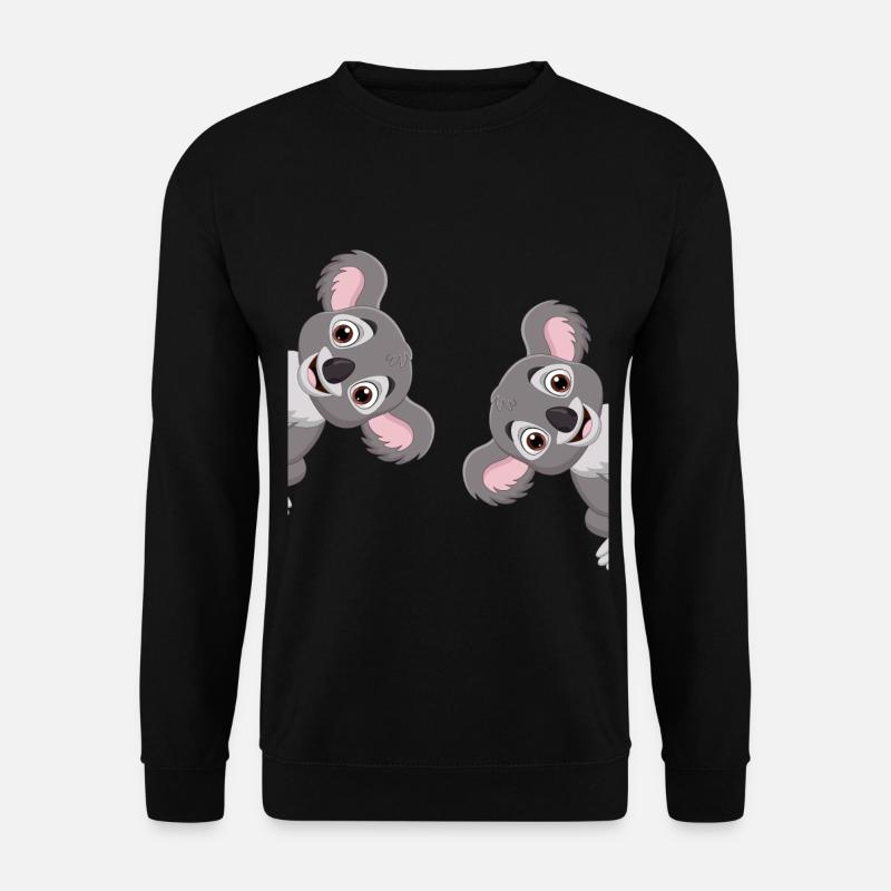Koala - Unisex Sweatshirt - black