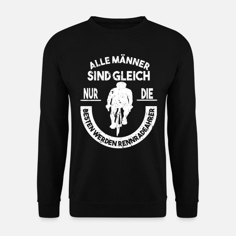 Rennrad Design für einen Rennradfahrer - Unisex Pullover - Schwarz