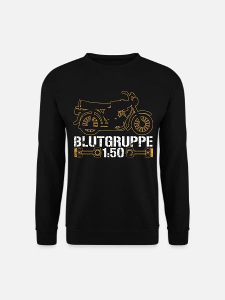 Mofa Zubehör - Mofa - Unisex Pullover - Schwarz