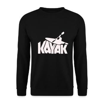 kayaks - Sweat-shirt Unisexe - noir - Devant - Alina (178cm) & Michal (187cm)