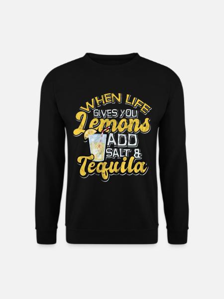 citron - Sweat-shirt Unisexe - noir