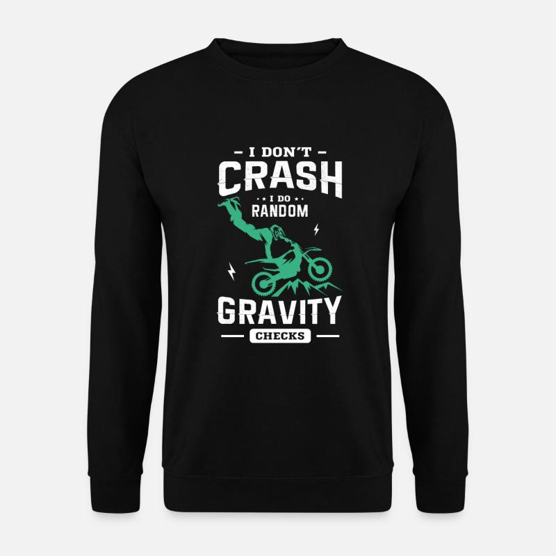 Motocross Geschenkidee - Unisex Pullover - Schwarz