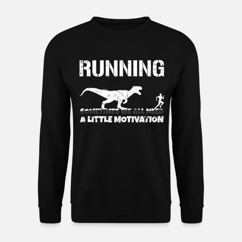 Laufsport - Unisex Pullover - Schwarz